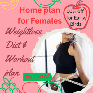 Weightloss Diet & Workout plan